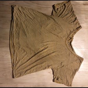 Striped American eagle shirt